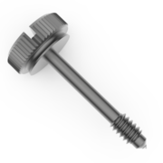 RAF Captive Panel Screw, #4-40 Thrd Sz, 5/8 in Lg, Stainless Steel 0570-SS